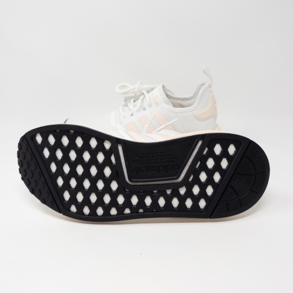 adidas NMD R1 Boost Women’s 7.5 White Wonder Quartz Sneakers - Picture 8 of 8
